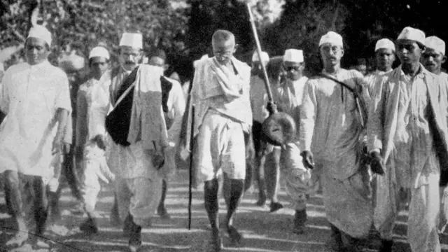 दांडी यात्रा, महात्मा गांधी