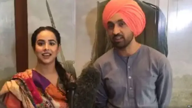 ਦਿਲਜੀਤ ਦੋਸਾਂਝ ਅਤੇ ਸੁਨੰਦਾ ਸ਼ਰਮਾ