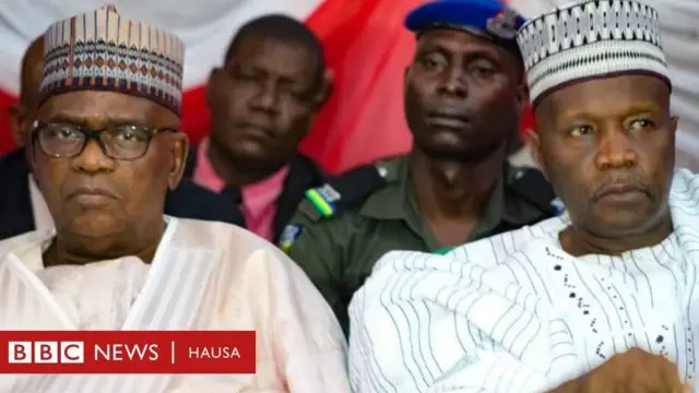Sanata Danjuma Gobe da Gwamna Muhammadu Innuwa