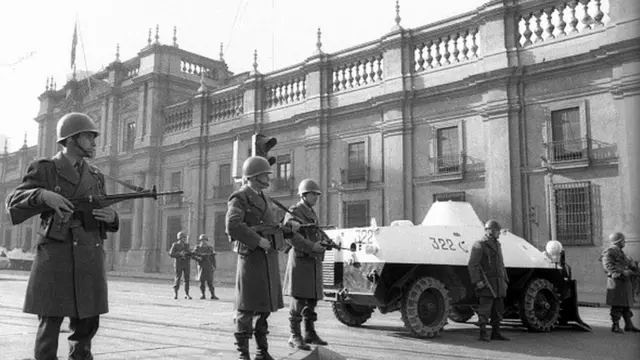 Palacio de la Moneda en Chile