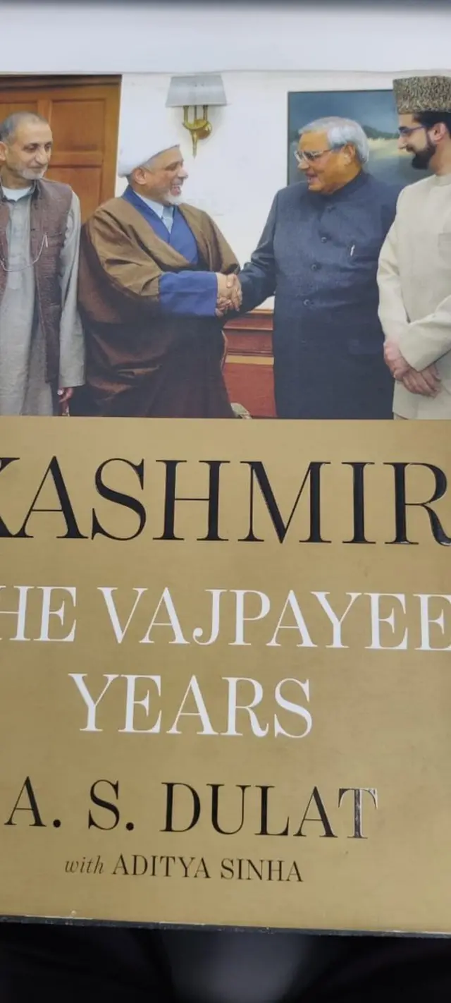 एएस दुलत की किताब