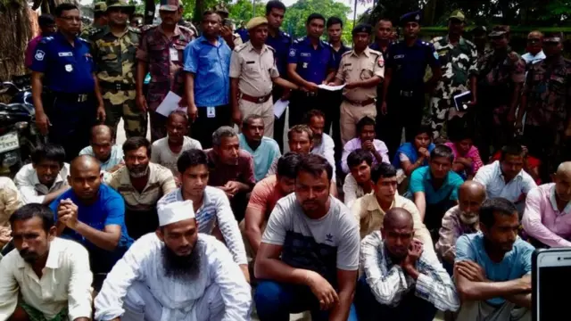 ডিপোর্টেশনের জন্য সীমান্তে আনা হয়েছে ওই বাংলাদেশীদের