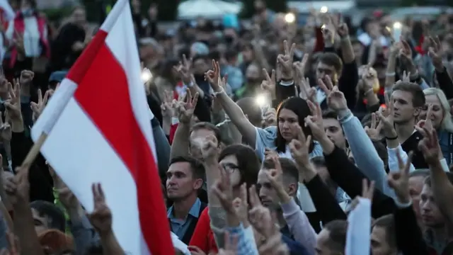 Протесты в Минске