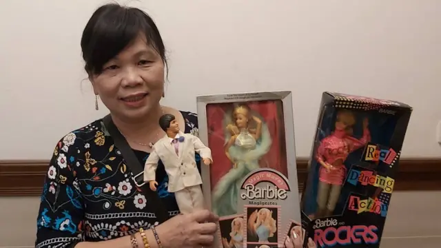 郭雪美與芭比娃娃