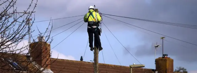 Telephone line engineer