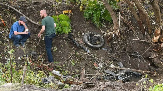 Место аварии