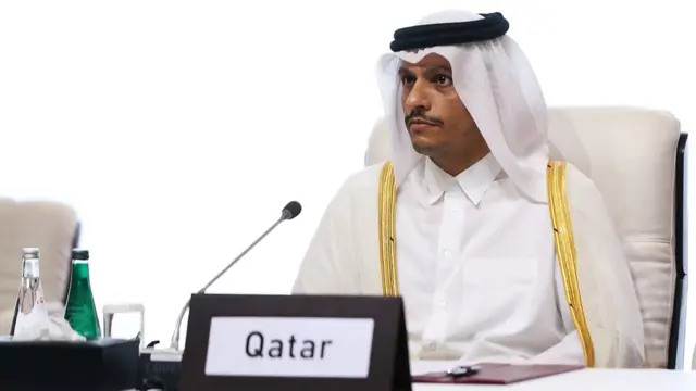 وزير خارجية قطر محمد بن عبد الرحمن آل ثاني.