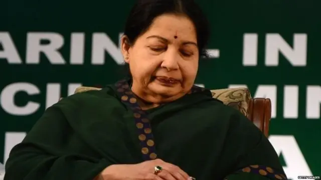 तामिळनाडूच्या माजी मुख्यमंत्री जयललिता