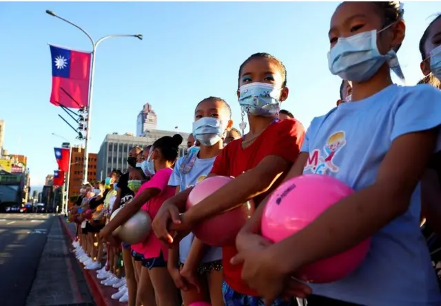 台湾庆祝"中华民国110年国庆"双十节