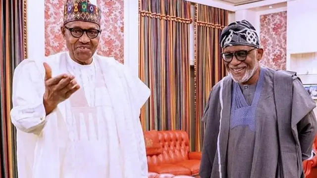 Tani Akeredolu tó ń díje dupò nígbàkejì nípìnlẹ̀ Ondo