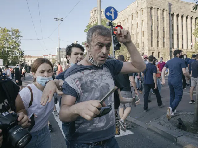 protest beograd sergej trifunović