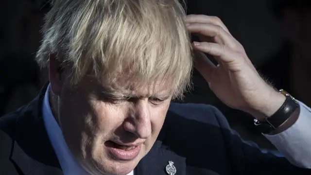 بوریس جانسون نخست‌وزیر بریتانیا