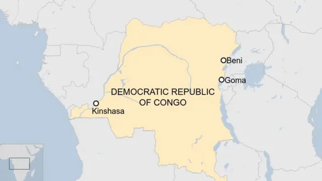 Ramani ya taifa la DR Congo
