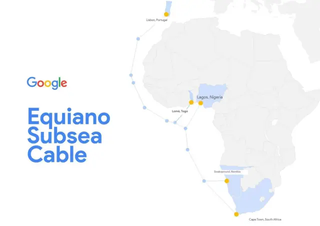 Equiano Cable landing Lagos: Google undersea cable land Nigeria, wetin public go gain?