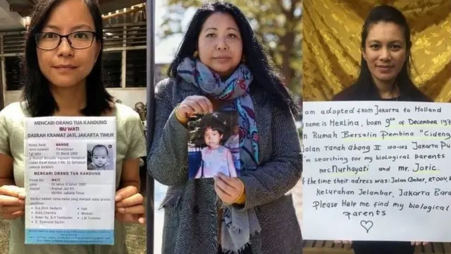 인도네시아에서 친부모를 찾는 입양인들