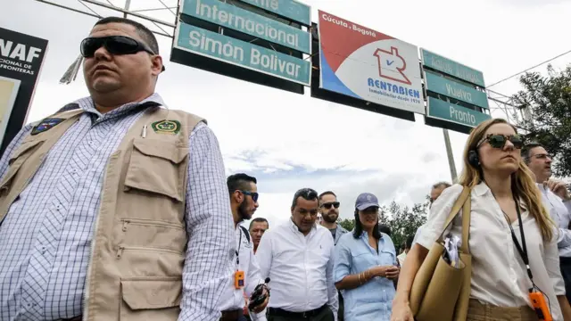 Puente Simón Bolívar entre Colombia y Venezuela