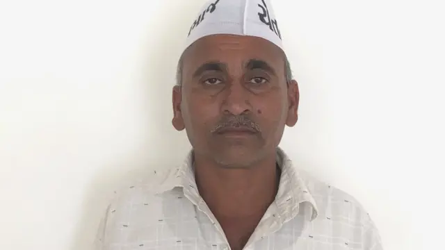 ખેડૂત કાનભા ચૌહાણની તસવીર