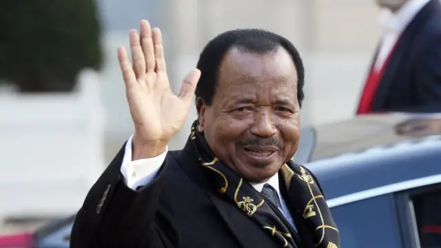 Cameroon President Paul Biya