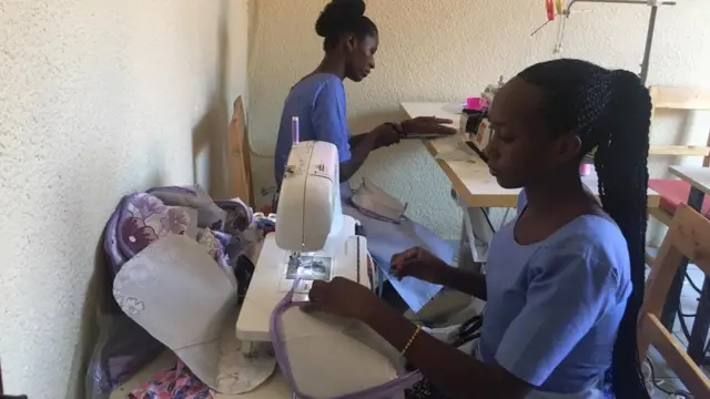 Utu dukoresho badukorera ku Kicukiro mu mujyi wa Kigali