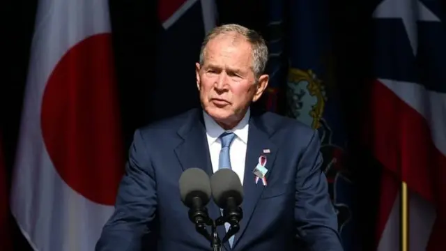 Madaxweynihii hore ee Maraykanka, George W. Bush.