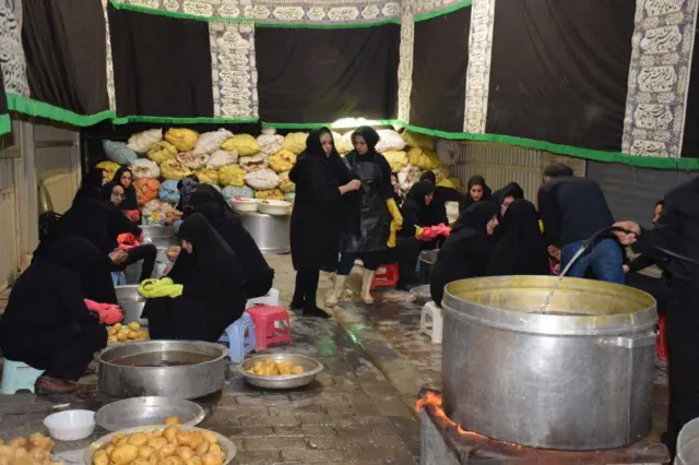 مراسم عاشورا در تهران