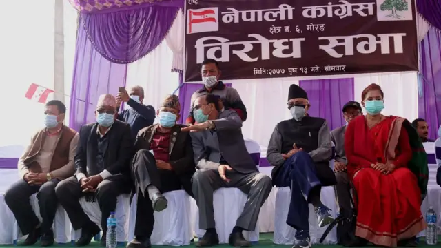 प्रमुख प्रतिपक्ष काँग्रेस संसद् विघटनको विरोधमा उत्रिएको छ