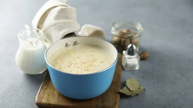 Кастрюлька со сливочным соусом