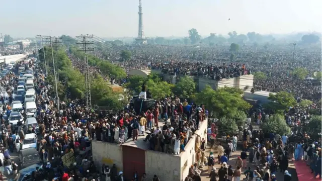 مینار پاکستان، خادم رضوی