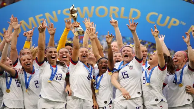 பெண்கள் உலகக் கோப்பை கால்பந்து போட்டியில் வென்ற அமெரிக்கா