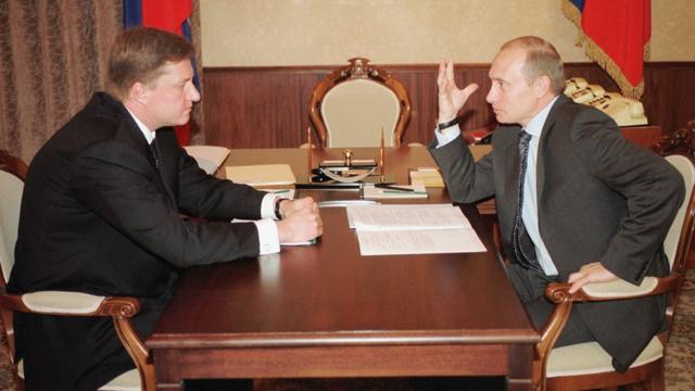 Владимир Чернухин с Владимиром Путиным