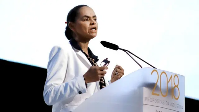 A pré-candidata presidencial Marina Silva