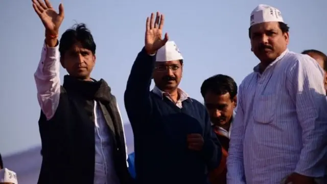 कुमार विश्वास, केजरीवाल, संजय सिंह