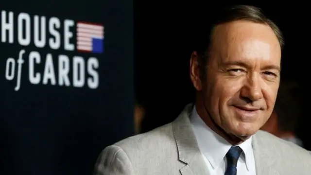Kevin Spacey for di show, "House of Cards"