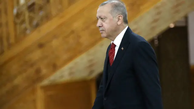 رئيس الجمهورية التركي رجب طيب أردوغان