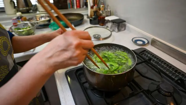 Comida na panela