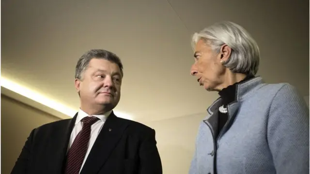 Порошенко и Лагард