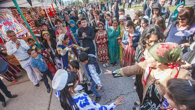 Цыгане-люли празднуют Навруз