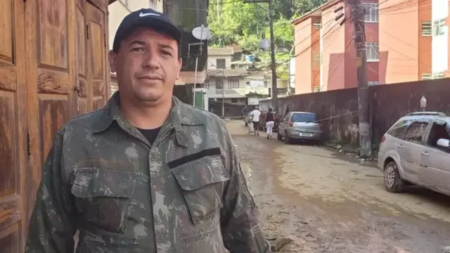 Paulo Roberto de Oliveira en Morro da Oficina