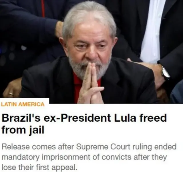 Lula sai da prisão