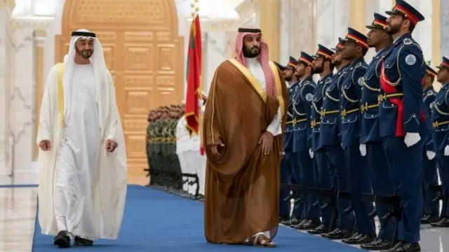 بن زايد وبت سلمان
