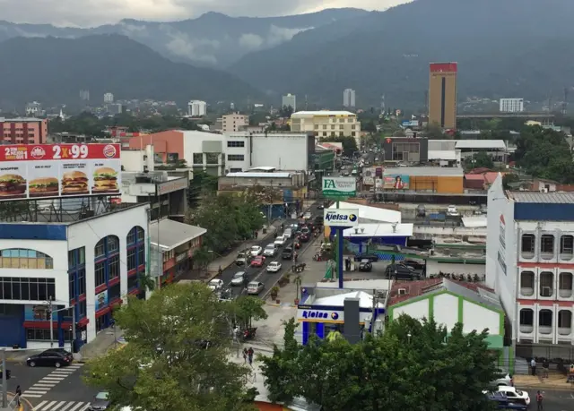 Vista general de San Pedro Sula