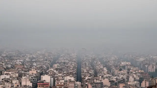 حرائق الغابات في اليونان