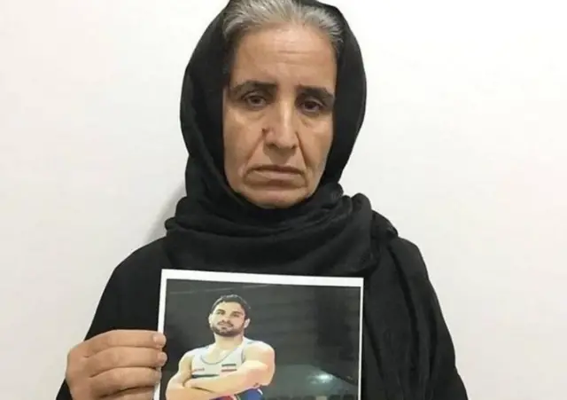 بهیه نامجو، مادر نوید افکاری