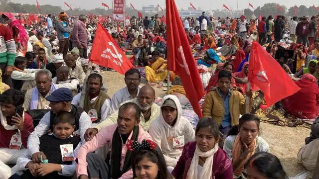 बिहार में चुनावी रैली