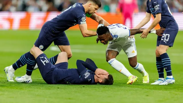 Man City and Real Madrid