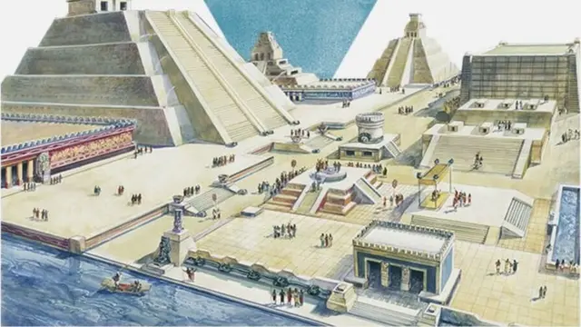 Chaque quartier de Tenochtitlan avait sa propre structure politique et religieuse, avec ses temples, ses écoles et ses soldats, explique Gunsenheimer.