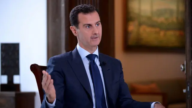 Suriye Devlet Başkanı Beşar Esad, Amerikan NBC televizyonu ile Şam'da görüştü.