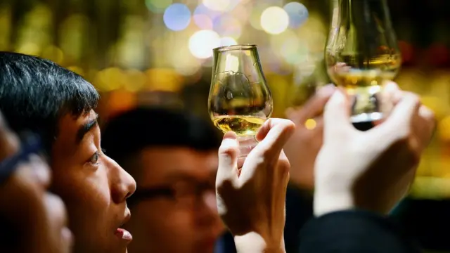 Cata de whisky en mercados asiáticos