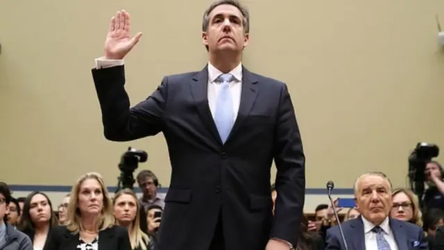 مایکل کوهن سال پیش در مجلس نمایندگان ایالات متحده آمریکا شهادت داد