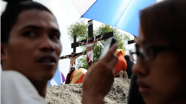 Representación de la Pasión de Cristo